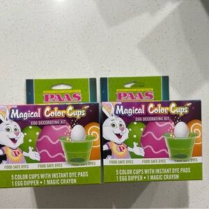 Paas Magical Color-Cups egg decorating kit pack of 2